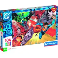 Puzzle Supercolor da 104 pezzi DC Comics Superman - Clementoni