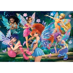 Puzzle Winx Club con 104 pezzi - Clementoni immagine 2