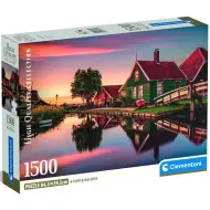 Puzzle Zaanse Schans HQC 1500 pezzi - Clementoni