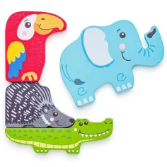 Puzzle a forma di albero con animali - Woodyland immagine 3