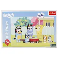 Puzzle da 100 pezzi "Il mondo felice di Bluey" - Trefl