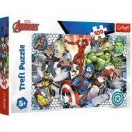 Puzzle da 100 pezzi del famoso team degli Avengers - Trefl