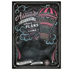 Puzzle da 1000 pezzi Blackboard Travel - Clementoni immagine 2