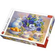 Puzzle da 1000 pezzi "Bouquet blu" - Trefl