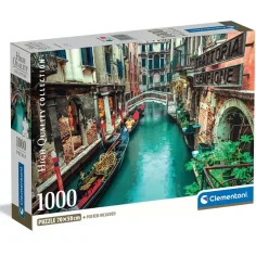 Puzzle da 1000 pezzi "Canale di Venezia" - Clementoni
