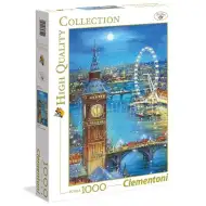 Puzzle da 1000 pezzi "I fiocchi di neve del Big Ben" - Clementoni