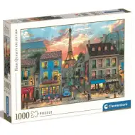Puzzle da 1000 pezzi "Le strade di Parigi" - Clementoni