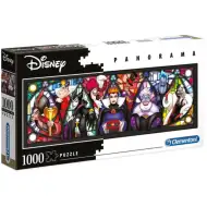 Puzzle da 1000 pezzi con panorama dei cattivi Disney - Clementoni
