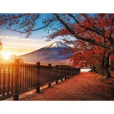 Puzzle da 1000 pezzi del Monte Fuji Giappone Premium Plus - Trefl immagine 2