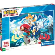 Puzzle da 104 pezzi di Sonic il riccio e i suoi amici - Clementoni