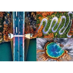 Puzzle da 1500 pezzi alla fine della strada - Trefl immagine 2