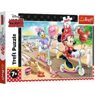 Puzzle da 200 pezzi - Daisy e Minnie in spiaggia - Trefl