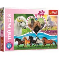 Puzzle da 200 pezzi con bellissimi cavalli - Trefl