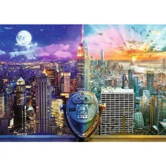 Puzzle da 2x500 pezzi "American Boulevard" - Trefl immagine 3