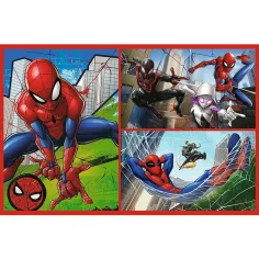 Puzzle da 2x70 pezzi con storie di Spider-Man - Trefl immagine 2
