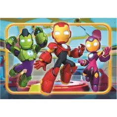 Puzzle da 30 pezzi "Iron Man e i suoi fantastici amici" - Clementoni immagine 2