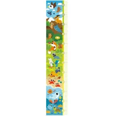 Puzzle da 30 pezzi con metro da parete di simpatici animaletti - Clementoni immagine 2