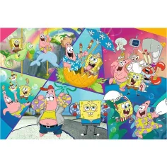 Puzzle da 300 pezzi di SpongeBob e gli abitanti di Bikini Bottom - Trefl immagine 2