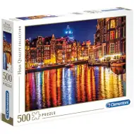 Puzzle da 500 pezzi Amsterdam HQC - Clementoni