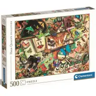 Puzzle da 500 pezzi "Collezionista di farfalle" - Clementoni
