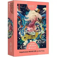 Puzzle da 500 pezzi "Impetous World Life" con tocco morbido in velluto - Trefl