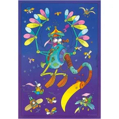 Puzzle da 500 pezzi Mordillo Viaggio - Clementoni immagine 2