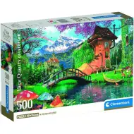 Puzzle da 500 pezzi "Paesaggio Fiabesco" - Clementoni