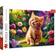 Puzzle da 500 pezzi con gattino carino - Trefl