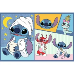 Puzzle da 70 pezzi x2 di Stitch e i suoi amici - Trefl immagine 2