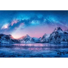 Puzzle della Pace: Puzzle azzurro chiaro da 500 pezzi - Clementoni immagine 2