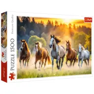 Puzzle di 1500 pezzi con cavalli selvaggi - Trefl