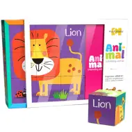 Puzzle di 9 cubi - Animali