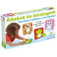 Puzzle di Abbinamento Animali e Cuccioli