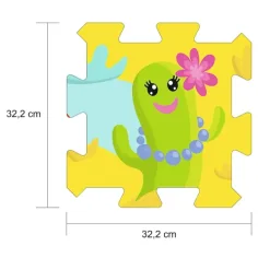 Puzzle di spugna con cactus canterini - Terfl immagine 2