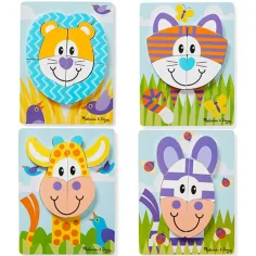 Puzzle gigante safari in legno - Melissa & Doug immagine 2