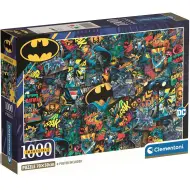 Puzzle impossibile da 1000 pezzi di Batman 70x50cm - Clementoni