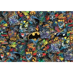 Puzzle impossibile da 1000 pezzi di Batman 70x50cm - Clementoni immagine 2