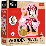 Puzzle in legno da 50 pezzi con contorni di Minnie Mouse - Trefl