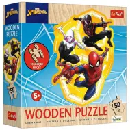 Puzzle in legno da 50 pezzi di Spider-Man - Trefl