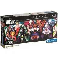 Puzzle panoramico Disney+ Villains 1000 pezzi 98x33cm - Clementoni