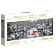 Puzzle panoramico da 1000 pezzi Amsterdam HQC - Clementoni