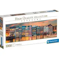 Puzzle panoramico da 1000 pezzi "Colorata Amsterdam" - Clementoni