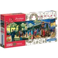 Puzzle panoramico da 1000 pezzi "Mikulás Expressz" - Clementoni