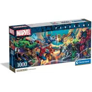 Puzzle panoramico da 1000 pezzi con poster degli eroi Marvel - Clementoni