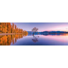 Puzzle panoramico da 1000 pezzi del Lago Wanaka, Nuova Zelanda - Clementoni immagine 2