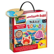 Puzzle per bambini Montessori - Animali marini