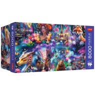 Puzzle premium "Mondo colorato" da 8000 pezzi – Trefl
