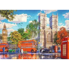 Puzzle premium da 1000 pezzi - Scorcio di strada londinese - Trefl immagine 2