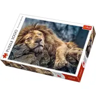 Puzzle premium da 1000 pezzi "Leone addormentato" - Trefl