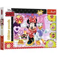 Puzzle scintillante Minnie e Daisy 100 pezzi - Trefl